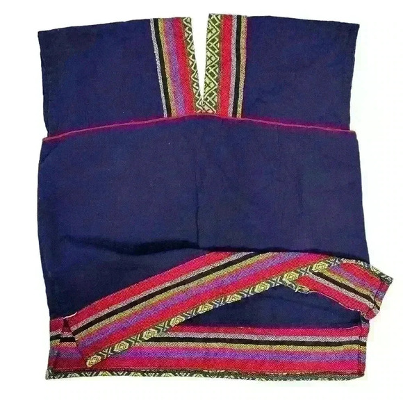 MADE IN THAILAND Cropped Colorful Sleeveless Hand Embroidered Tank Top Women S - Picture 4 of 5